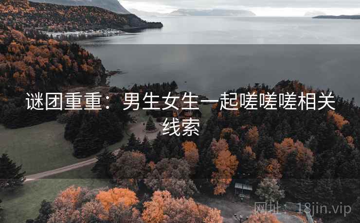 谜团重重：男生女生一起嗟嗟嗟相关线索