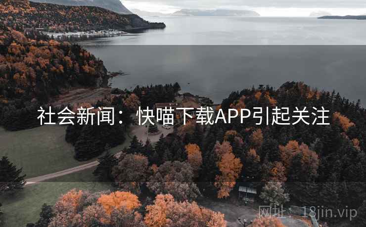 社会新闻：快喵下载APP引起关注