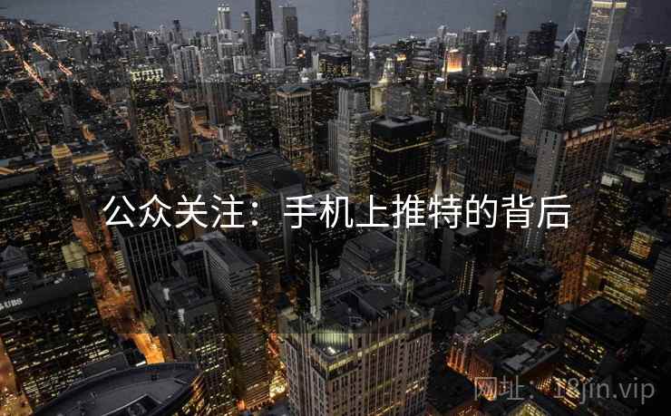 公众关注：手机上推特的背后